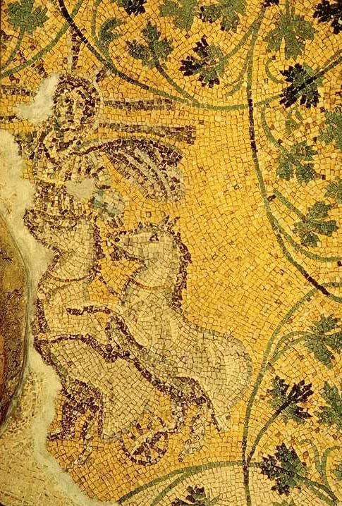 Christus Sol Invictus Mosaik, Vatikanische Nekropole (drittes Jahrhundert)